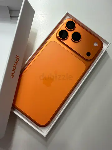 iPhone 17 Pro max used 2 months in Orange - Excellent Condition