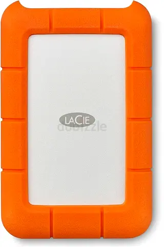 LaCie 2TB Rugged USB-C + USB 3.0 Portable Hard Drive