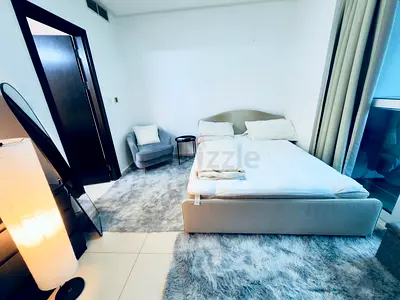 Master Room for rent with media city view at 23 marina tower dubai marina