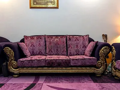 7 Seater Sofa set ( 3 + 2 + 1 + 1 )