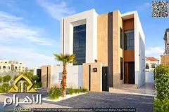 Special cash price | Own a luxury villa in Al Helio 2, Ajman | 4 master bedrooms (G+2) | Competitive