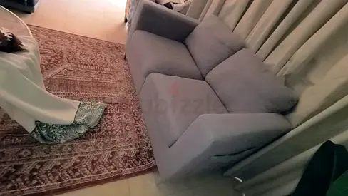 Grey 2-Seater Sofa