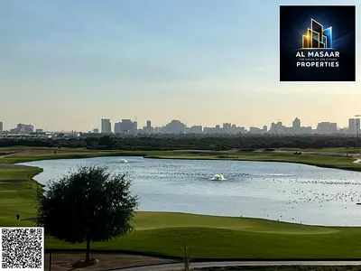A rare opportunity to own a luxury villa in the most prestigious area of ​​Ajman. 3 floors, 10,000 sq ft, direct views of the lake and golf courses.