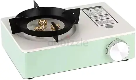 WELL Portable Camping Stove, Butane Gas Stove with Carry Bag for Cooking, Picnic, Hiking, Barbecuing