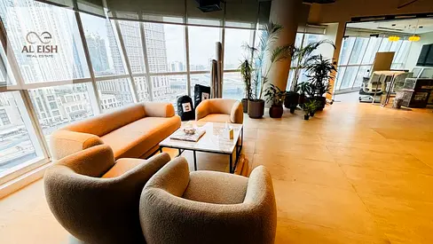 Spacious Corporate HQ | Prime Tower| 2,155 SQFT | Canal View | High Floor | Business Bay