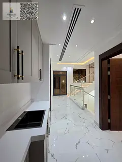 Five-bedroom villa with a living room and majlis for annual rent in Ajman, Al Zahiyah area