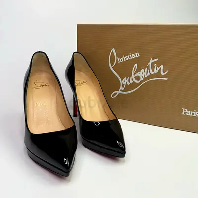 AUTHENTIC CHRISTIAN LOUBOUTIN PIGALLE PLATO 100 HEELS (SIZE 36.5/UK3.5)