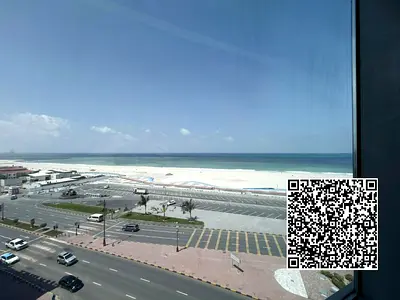 Sea View 3BHK for Rent in Ajman Corniche Tower | With Parking |