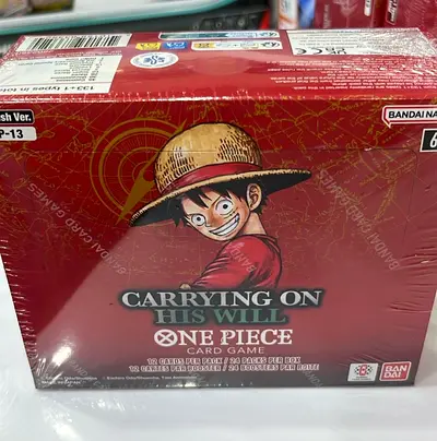 Brand New Sealed OP 13 Card Game Booster Box (English) - Luffy Artwork