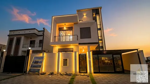 فيلا 3 طوابق فاخرة بالحليو 2 موقع استراتيجي