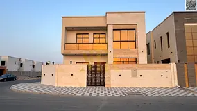 Corner villa in Al Yasmin, price includes registration and ownership fees, electricity and water, on