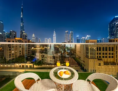 All Bills Included I Burj Khalifa View | Modern 2BR + Maid | Dubai Mall Walk