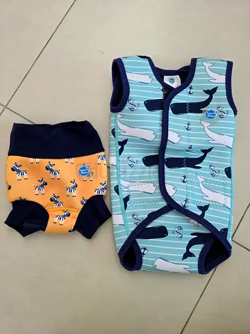 X2 Splash about baby swimming nappy.