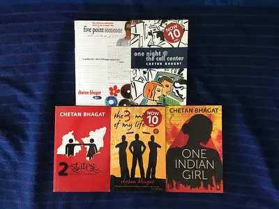 5 CHETAN BHAGAT NOVELS