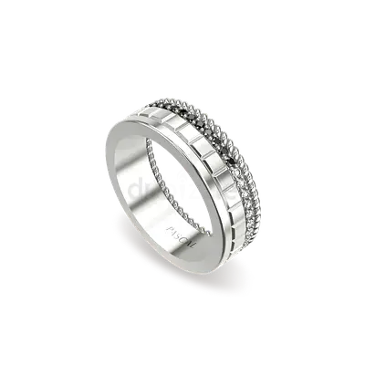 Pascal Double Sided Diamond Promise Ring