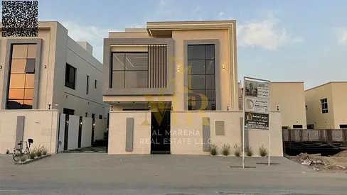 فيلا بسعر شامل رسوم التسجيل والتمليك والكهرباء والمياه على الشارع الرئيسي جاهزة للسكن في أرقي مناطق عجمان تملك حر لجميع الجنسيات بدون دفعة مقدمة..