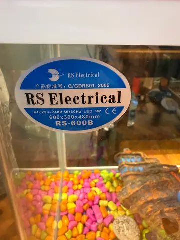 RS Electrical RS-600B LED Aquarium Light (used) Aquarium 
60*30*48 cm
Used once 

Same like new