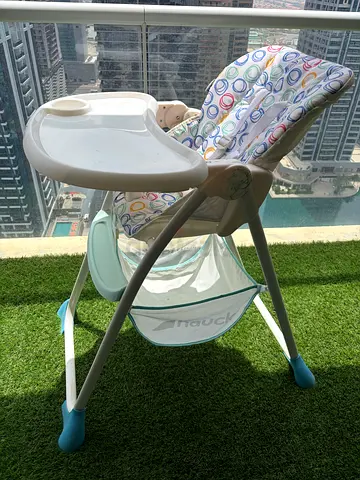 Baby High Chair with Removable Tray - Good Condition