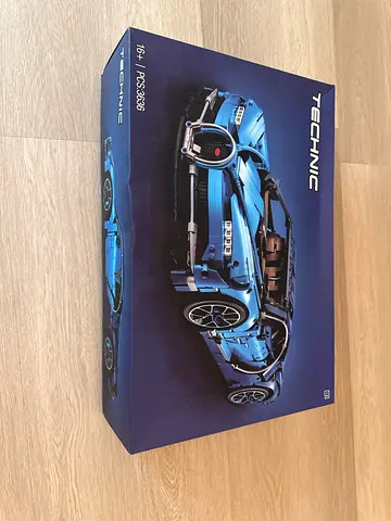 Technic-style 16+ Blue Supercar Building Set (sealed box)