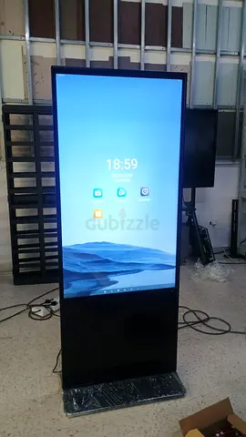 Vertical Digital Display Kiosk - 55 Touch/Screen Stand