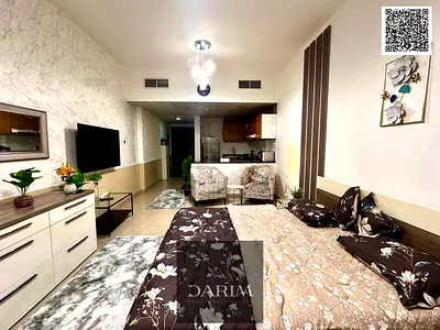 استوديو مفروش جاهز للسكن في برج النعيمية C عجمان | إطلالة على رمادا | 300,000 درهم
