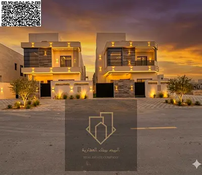 A distinctive villa for sale in Al-Haliu, corner lot with a large setback.