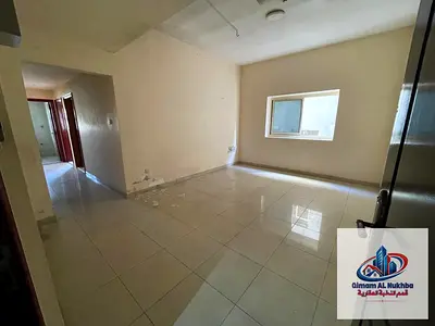 أجمل وأكبر مساحة شقة غرفتين وصالة في النباعة، مع تكييف وغاز مركزي، وموزع للخصوصية .