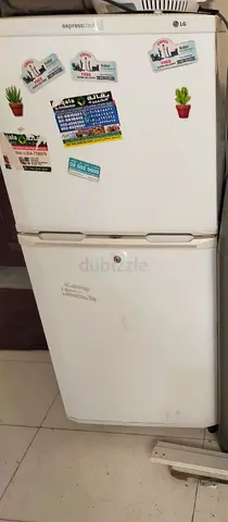 LG double-door refrigerator - working condition