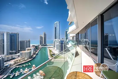 Furnished | Full Marina View | Dubai Eye View