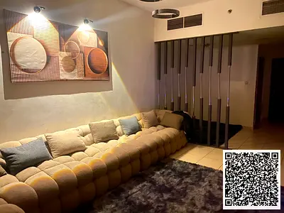 للبيع في عجمان ابراج عجمان وان – شقة فاخرة بإطلالة بحر وحديقة