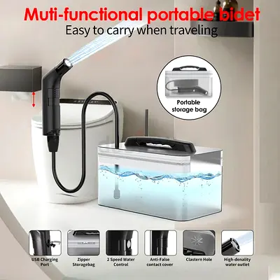Portable Travel Bidet Pro with Tank