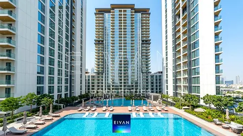 Luxury 2BR | Sobha MBR City Living | Waterfront