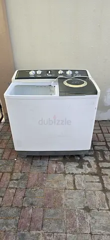 Used Twin Tub Washing Machine - (Wash OK, Spin Not Working)