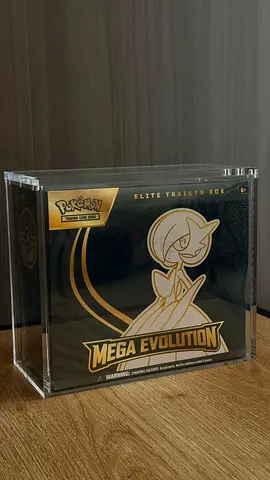 Pokemon TCG Elite Trainer Box - Mega Evolution (sealed, displayed in acrylic case)