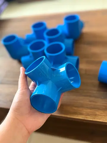 3 way PVC connector 1.5 inches