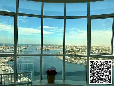 شقة للبيع في برج الواحة 2 بتعديلات فاخرة ومساحة كبيرة