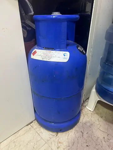 Blue LPG Gas Cylinder with 4 Berner stove- Used