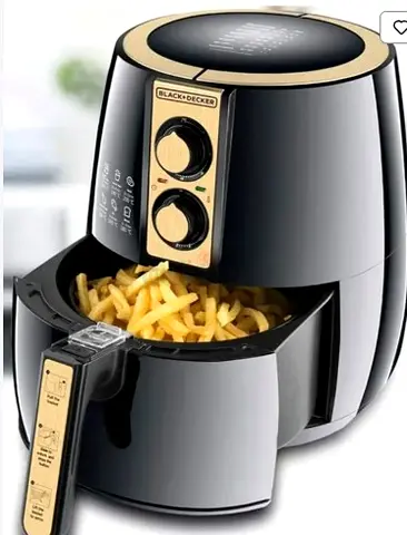 Black  Decker 3.2L Air Fryer - Good Condition