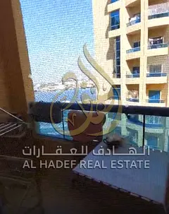 A special opportunity to own a spacious apartment in Al Khor Towers with a direct sea view and a pra