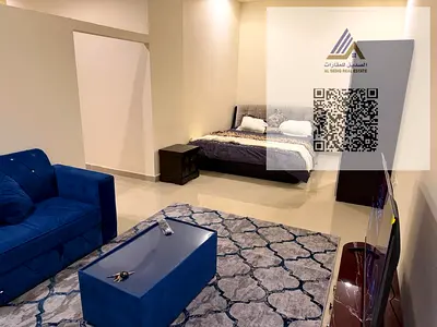 للايجار الشهرى المفروش بعجمان منطقه الروضه ستديو مفروش مطبخ منفصل فرش جديد  الروضه 2    – موقع مميز جدًا -قريبه من السفير مول ونستو هايبر ماركت