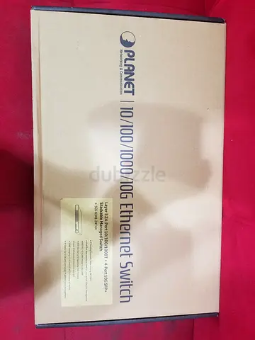 Planet Layer 3 24-Port 10/100/1000T + 4-Port 10G SFP+ Stackable Managed Switch Planet