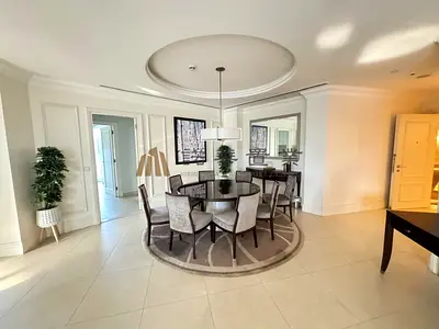 شقة فندقية من 3 غرف نوم | **كمبينسكي ذا بولفارد** | مناظر متعددة