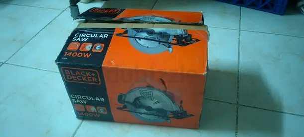 Black+Decker 1400W Circular Saw (Boxed) - Light Use, Good Condition