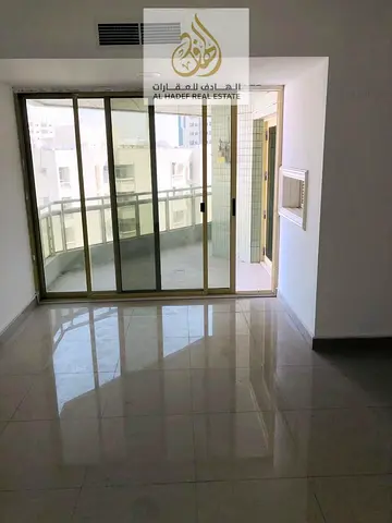 Two bedroom apartment with maid room for rent in Sharjah Al Majaz 2 Jamal Abdul Nasser Street with balconies gym pool and tennis court
