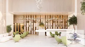 1BR Apartment | Jade Tower Majan | Pool &amp; Skyline Views | Furnished Options