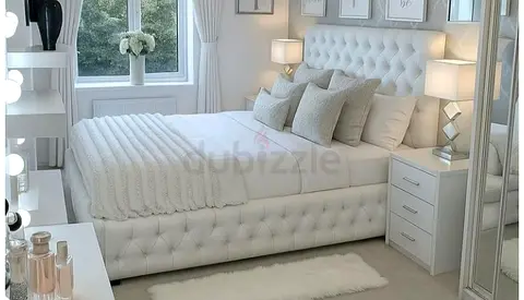 Brand new silver colour 180*200 king size bed