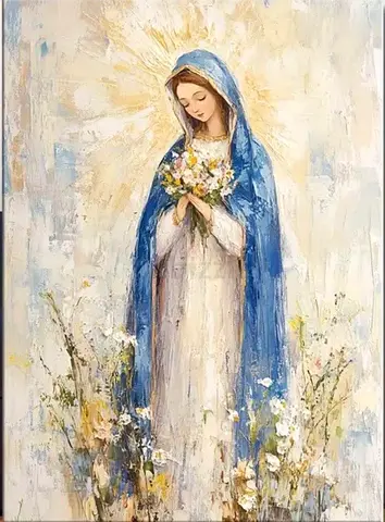 Mother mary picture