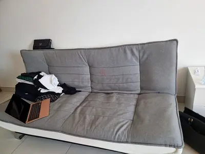 Grey convertible sofa bed - For sale