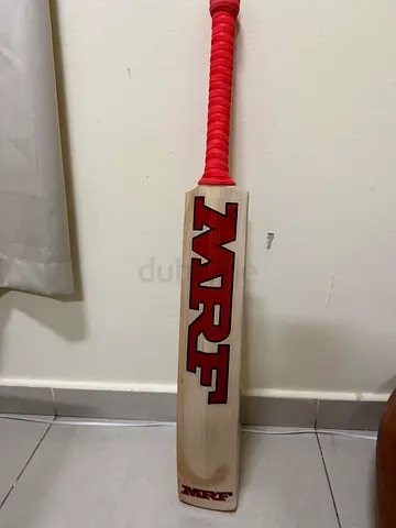 Leather Cricket Bat English willow-7 straight grains - Good Condition