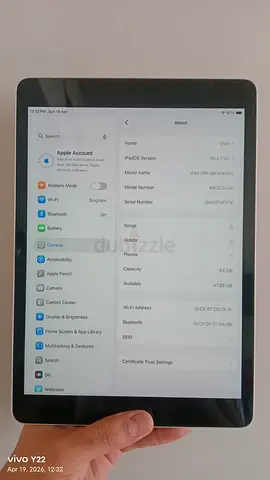 Original apple ipad 9th generation 64gb